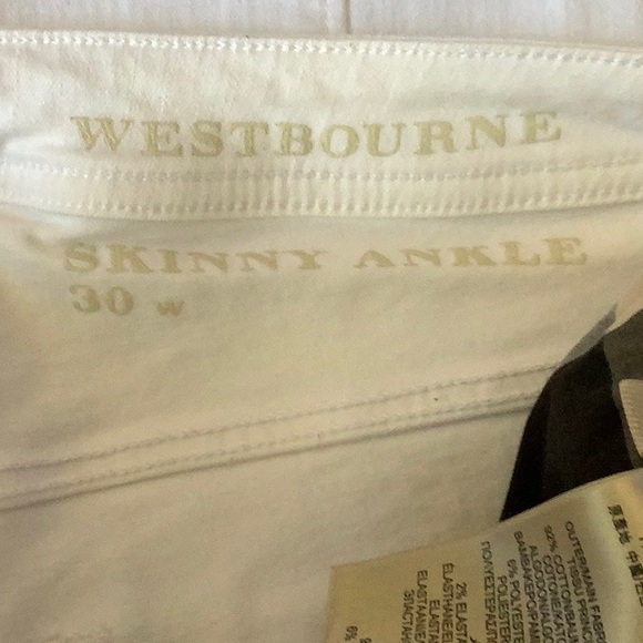 BURBERRY BRIT Westbourne skinny ankle Jean SZ30 - Picture 7 of 9